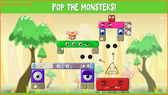 Monsterland. Junior vs Senior: fun puzzle game screenshot