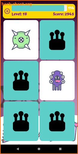 Monsters memory game for kids screenshot