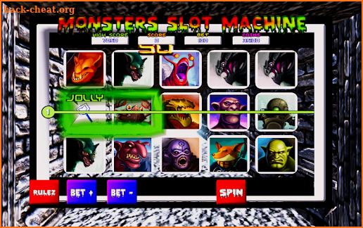 Monsters Slot Machine screenshot
