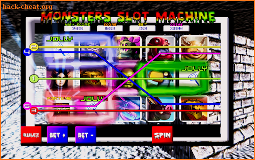 Monsters Slot Machine screenshot