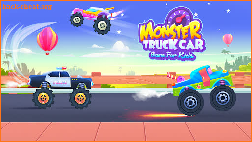MonsterTruck Car Game for Kids screenshot