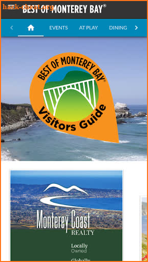Monterey Visitors Guide screenshot