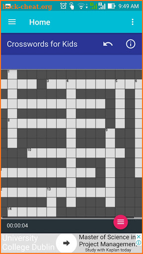 Montessori Crosswords - Fun Game for Kids screenshot