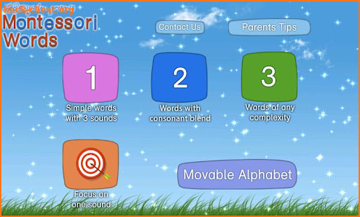 Montessori Words & Phonics screenshot