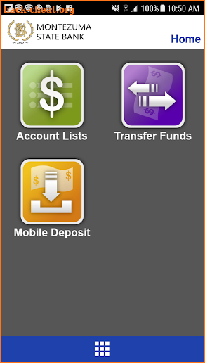Montezuma Bank screenshot
