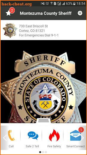 Montezuma County Sheriff screenshot