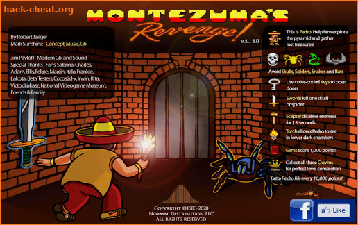 Montezuma's Revenge screenshot
