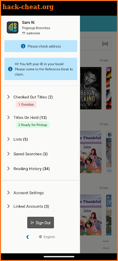 Montgomery Co. MD Libraries screenshot