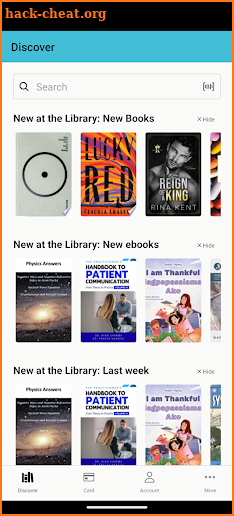 Montgomery Co. MD Libraries screenshot
