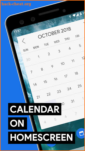 Month: Calendar Widget screenshot
