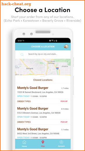 Monty's Good Burger screenshot