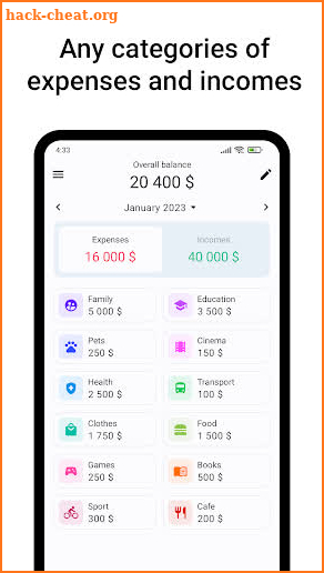 Mony: Budget & Expense Tracker screenshot