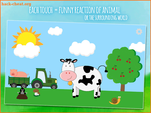 Moo & animals - game for toddlers from 1 year screenshot