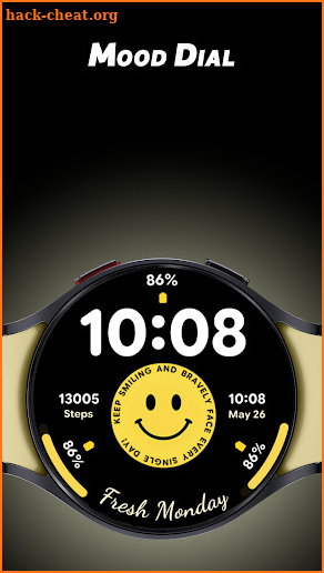 Mood Dial - Watch face screenshot