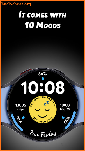 Mood Dial - Watch face screenshot