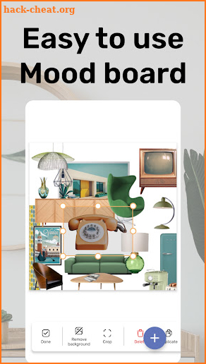 MoodBoard maker - HomeBoard screenshot