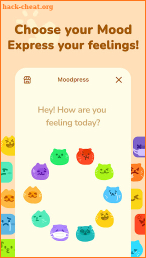 Moodpress - Mood Diary Tracker screenshot
