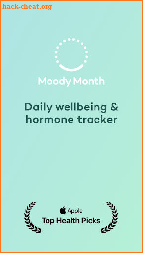 Moody Month: Cycle Tracker screenshot