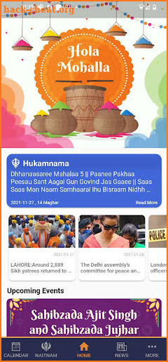 Mool Nanakshahi Calendar screenshot