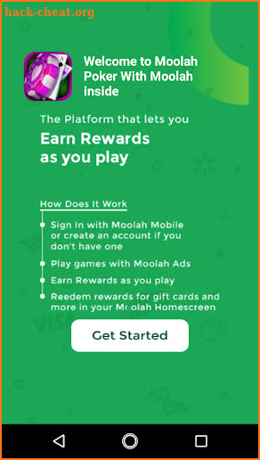 Moolah Poker: Get Paid To Play screenshot