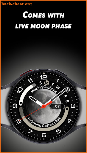 Moon Analog - Watch face screenshot