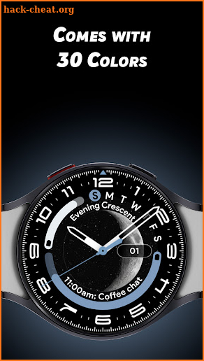 Moon Analog - Watch face screenshot