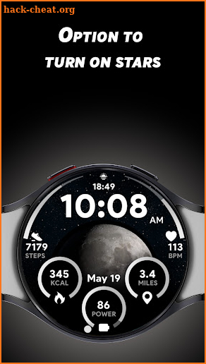 Moon Dial - Watch face screenshot