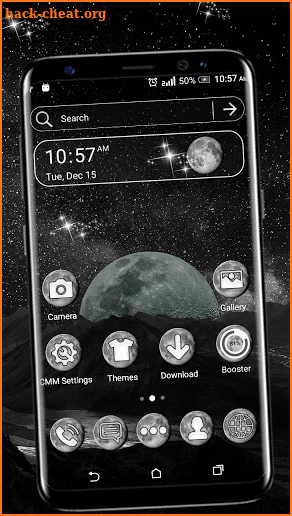 Moon Galaxy Theme Launcher screenshot