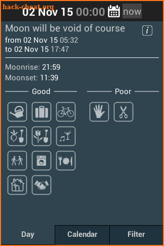 Moon Organizer screenshot