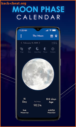 Moon Phase Calendar - Moon Phases screenshot