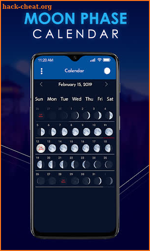Moon Phase Calendar - Moon Phases screenshot