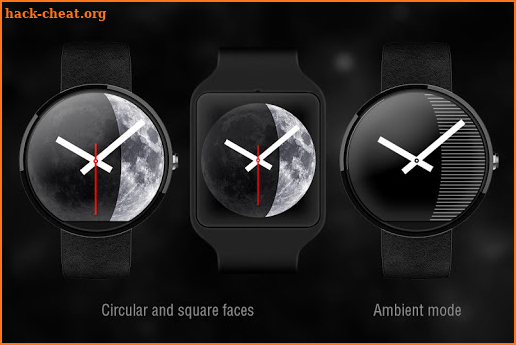 Moon Phase PRO - Watch Face screenshot