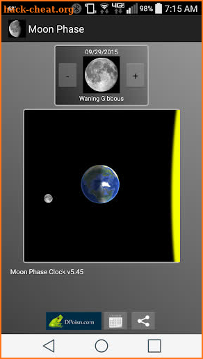 Moon Phase Widget Free screenshot