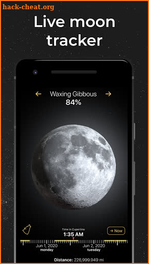 Moon Phases and Lunar Calendar screenshot