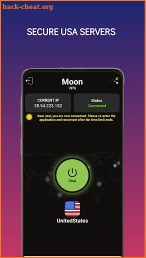 Moon VPN screenshot