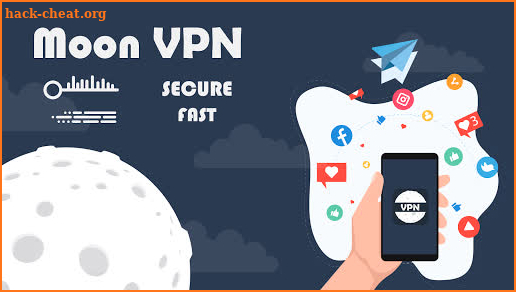 Moon VPN - Fast Free Unlimited Secure VPN App screenshot