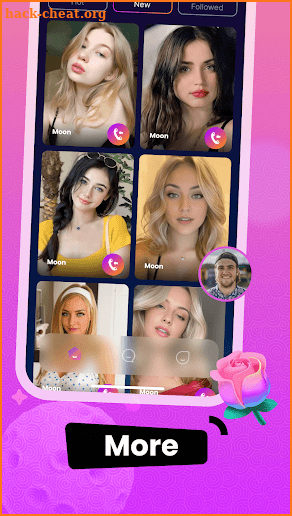 Moonchat - live video chat screenshot