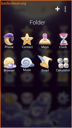 Moonie GO Launcher Theme screenshot