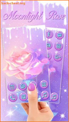 Moonlight Rose Themes Live Wallpapers screenshot