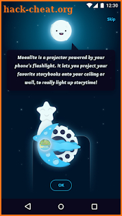 Moonlite Storytime Projector screenshot