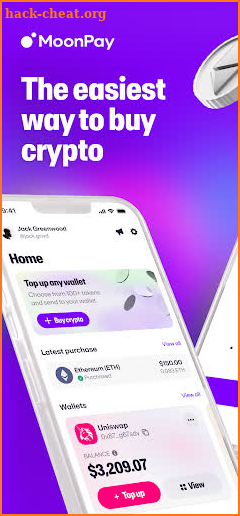 MoonPay: Buy Bitcoin, Ethereum screenshot
