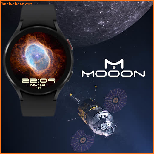 Mooon Digital Watch Face screenshot