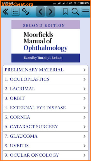 Moorfields Manual of Ophthalmology, 2nd Edn screenshot
