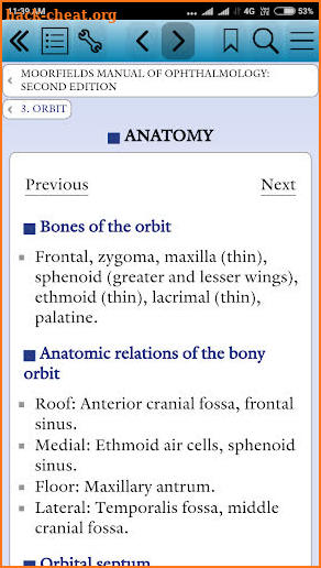 Moorfields Manual of Ophthalmology, 2nd Edn screenshot