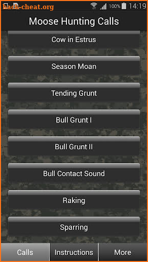 Moose Hunting Calls screenshot