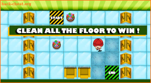 Mop The Floor Tiles Puzzle - House Cleaning Game screenshot