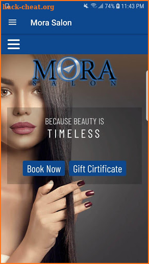 Mora Salon screenshot