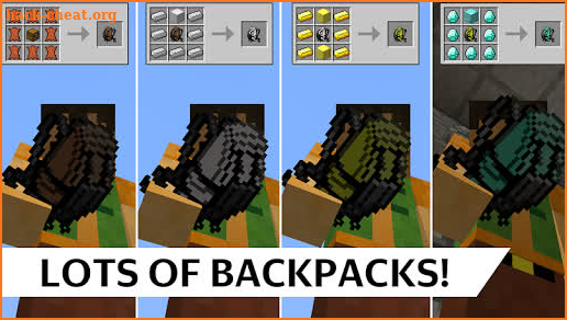 More Backpacks Mod for Minecraft screenshot