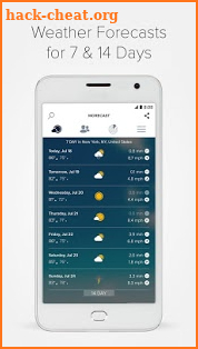Morecast™ - Weather Forecast with Radar & Widget screenshot