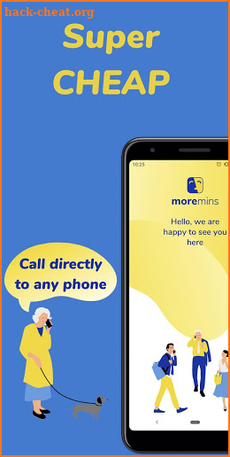 MoreMins: Super Cheap International Calls screenshot